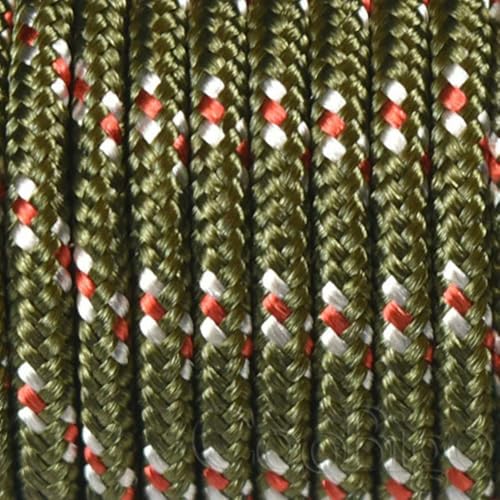 GUOZIF 3mm Paracord 350 Fallschirm-Schnur Outdoor Wandern Camping Armband Seil Kragen Lanyard Zubehör EIN Kern 100/328ft von GUOZIF