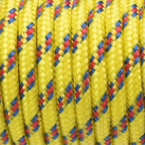 GUOZIF 3mm Paracord 350 Fallschirm-Schnur Outdoor Wandern Camping Armband Seil Kragen Lanyard Zubehör EIN Kern 100/328ft von GUOZIF