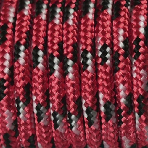 GUOZIF 3mm Paracord 350 Fallschirm-Schnur Outdoor Wandern Camping Armband Seil Kragen Lanyard Zubehör EIN Kern 100/328ft von GUOZIF