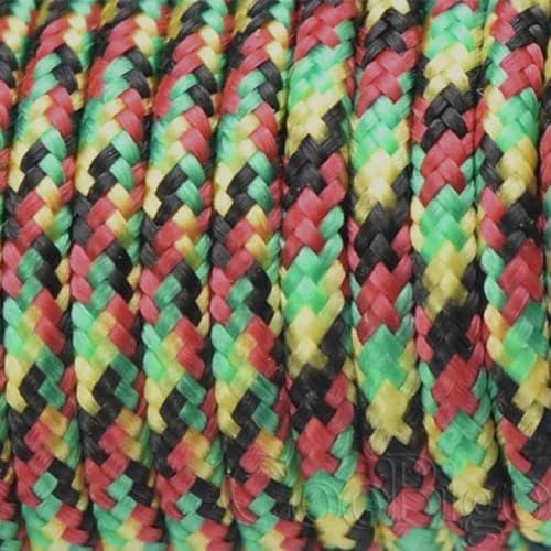 GUOZIF 3mm Paracord 350 Fallschirm-Schnur Outdoor Wandern Camping Armband Seil Kragen Lanyard Zubehör EIN Kern 100/328ft von GUOZIF