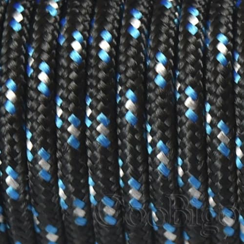 GUOZIF 3mm Paracord 350 Fallschirm-Schnur Outdoor Wandern Camping Armband Seil Kragen Lanyard Zubehör EIN Kern 100/328ft von GUOZIF