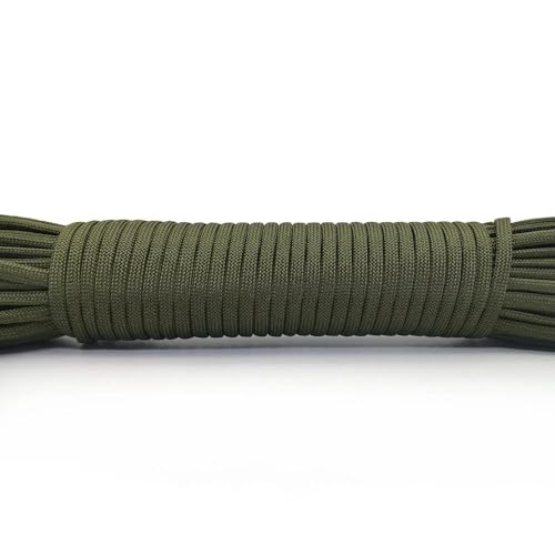 GUOZIF 4 Größe Dia.4mm 7 Standkerne Paracord Fallschirm-Schnur Lanyard Camping Klettern Camping Seil Wandern Wäscheleine von GUOZIF