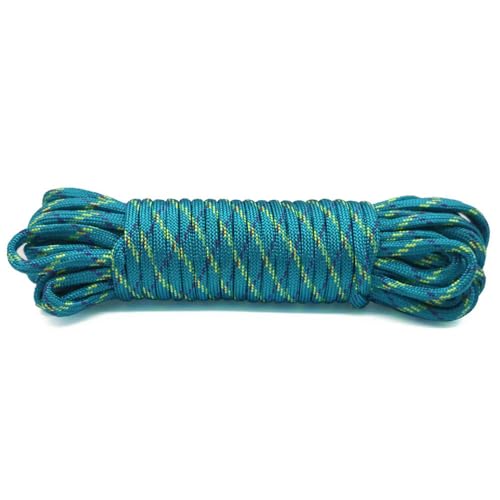 GUOZIF 7-adriges 550lb Paracord, 30 m Durchmesser, 4 mm Fallschirmseil, Zeltzubehör für die DIY-Herstellung von Schlüsselbändern, Armbändern, Hundehalsbändern von GUOZIF