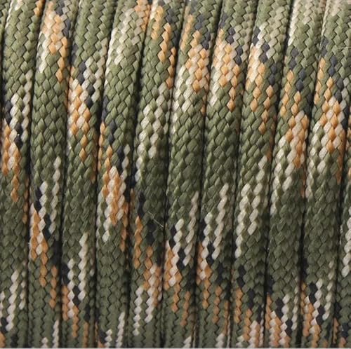 GUOZIF 9-Core 650lb Paracord 5/15/31m Dia 4mm Fallschirmseil für DIY Herstellung von Lanyard Armband Kragen Zelt von GUOZIF