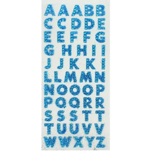 GUOZIF Glitter Alphabet Strass Selbst Klebe Scrapbooking Aufkleber Kleidung Zubehör DIY PC Telefon Dekor Englisch Buchstaben Aufkleber von GUOZIF