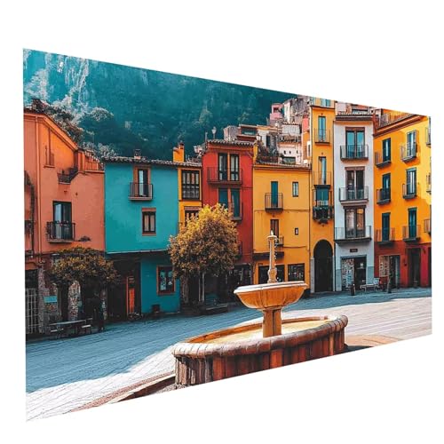 Diamond Painting Erwachsene Kleine Stadt 5D DIY Set Malen Nach Zahlen Erwachsene mit Strasssteine 30 x 60CM Diamant Painting Bilder Landschaft, Diamond Leinwand Bilder Stickerei Embroidery Kit GYL6140 Diamond Painting Erwachsene Kleine Stadt 5D DIY Set Malen Nach Zahlen Erwachsene mit Strasssteine 30 x 60CM Diamant Painting Bilder Landschaft, Diamond Leinwand Bilder Stickerei Embroidery Kit GYL6140 von GUUOYUAL