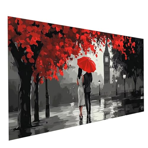 Diamond Painting London 5D Diamond Painting Basteln Erwachsene 90 x 180 CM Strasssteine Embroidery Leinwand Bilder Paar, Diamant DIY Set Erwachsene für Wanddeko wohnzimmer Geschenke für Frauen GYL7775 Diamond Painting London 5D Diamond Painting Basteln Erwachsene 90 x 180 CM Strasssteine Embroidery Leinwand Bilder Paar, Diamant DIY Set Erwachsene für Wanddeko wohnzimmer Geschenke für Frauen GYL7775 von GUUOYUAL