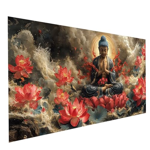 Diamond Painting Zen 5D Diamond Painting Basteln Erwachsene 90x180CM Strasssteine Embroidery Leinwand Bilder Blume, Diamant DIY Set Erwachsene für Wanddeko wohnzimmer Geschenke für Frauen GYL1709 Diamond Painting Zen 5D Diamond Painting Basteln Erwachsene 90x180CM Strasssteine Embroidery Leinwand Bilder Blume, Diamant DIY Set Erwachsene für Wanddeko wohnzimmer Geschenke für Frauen GYL1709 von GUUOYUAL