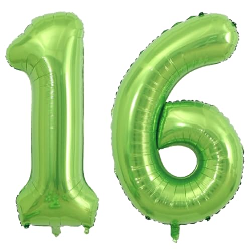 Luftballons Zahl 16 Retro Aprikose, 16 Geburtstag Luftballon Hellbraun 16 Ballon für 16 Geburtstag Jubiläum Dekoration, 2PC Groß 40 Zoll Digital 16 Jahre alt Nackt Ballons Neutraler Ballon Karamell 16 von GUsoul