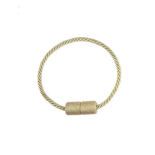 GWPOZGN Magnetische Vorhang Raffhalter Clip Vorhänge Schnalle Halter Dekorative Hause Polyester Vorhänge Zubehör(Gold2,1 Piece) von GWPOZGN