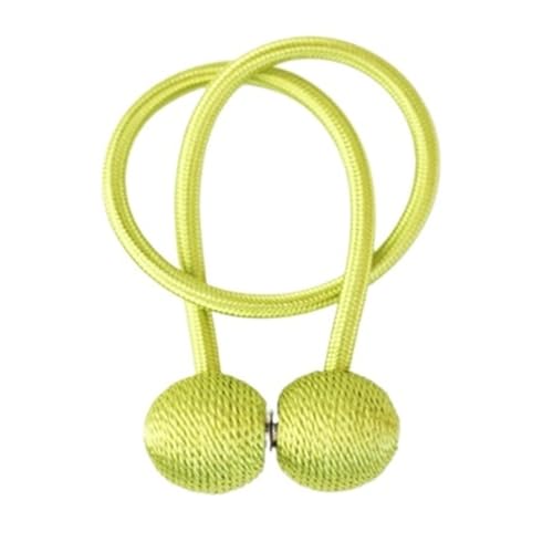 GWPOZGN Magnetische Vorhang Raffhalter Clip Vorhänge Schnalle Halter Dekorative Hause Polyester Vorhänge Zubehör(Green,1 Piece) von GWPOZGN