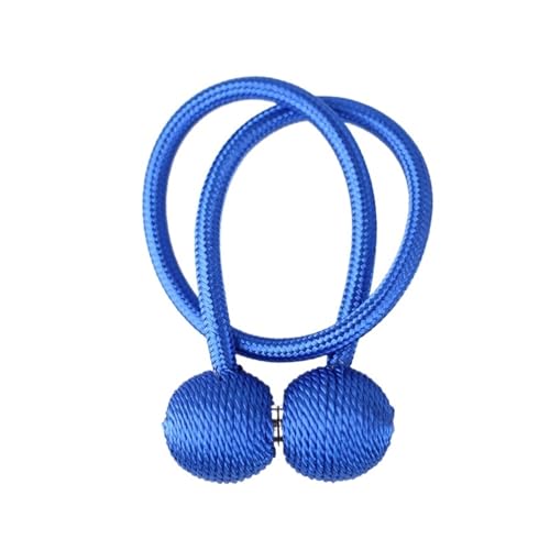 GWPOZGN Magnetische Vorhang Raffhalter Clip Vorhänge Schnalle Halter Dekorative Hause Polyester Vorhänge Zubehör(Sapphire,1 Piece) von GWPOZGN