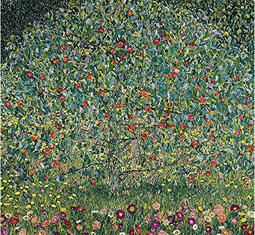 GWYDYB 5D DIY Diamond Painting Kits Klimts berühmte Gemälde-Klimt Apfelbaum-Stickerei Kreuzstich Strass Bilder Kunst Wohnkultur Geschenk 40×50cm von GWYDYB