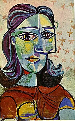 GWYDYB DIY 5D Diamond Painting Set, Pablo Picasso Berühmte Gemälde - Frau - Wanddekoration 30×40cm von GWYDYB