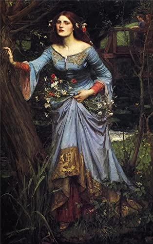 GWYDYB DIY 5D Diamond Art Painting Kits, Werke von John William Waterhouse - Wanddekoration 30×40cm von GWYDYB