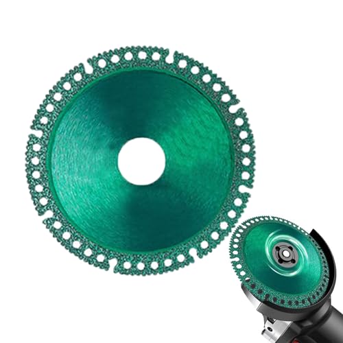 GXJIXf Indestructible Disc, Indestructible Disc for Grinder, Indestructible Disc 2.0 - Cut Everything in Seconds, Grinder Disc for Ceramic Tile Glass Metal Wood Steel Tile Iron Sheet Cutting (1PC) von GXJIXf