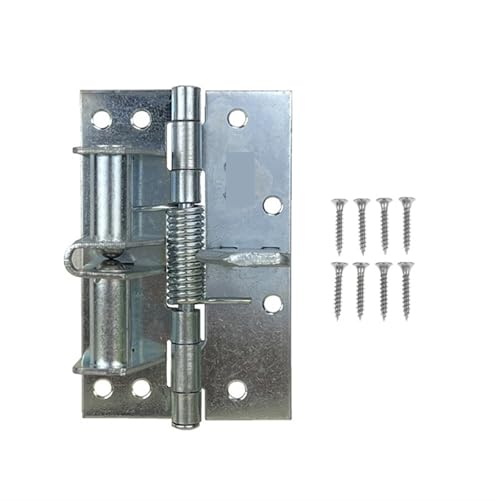 Federscharniere 3 Farben Multifunktions-Scharniere mit abnehmbarer Feder Positionierungstürschließer Feder Selbstausrichtendes Scharnier Automatische Schließtür FüR TüRen SchließEn Von(Color-A) von GXMDSGZ