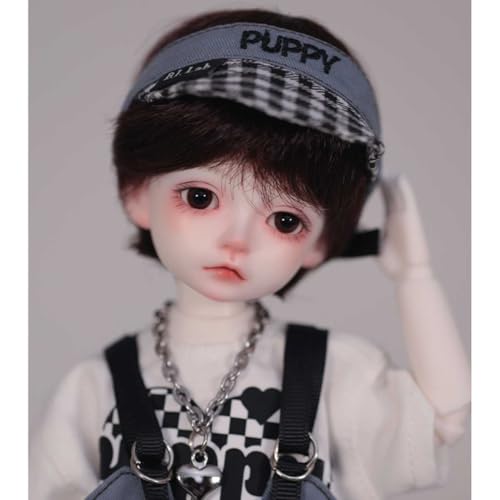 26 cm/10,23 Zoll BJD-Puppe 1/6 Harz SD Doll Mode Jungen Kugelgelenkpuppe Komplettset mit Kleidung + Perücke + Schuhe + Make-up von GYHCB