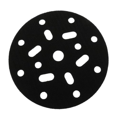 GYQIZSS 1/2 stücke 6 Zoll 150mm Interface Pad Schutz Disc 17-Löcher Weichen Schwamm Interface Pad for Schleifer unterstützung Pads Puffer Power Tools von GYQIZSS