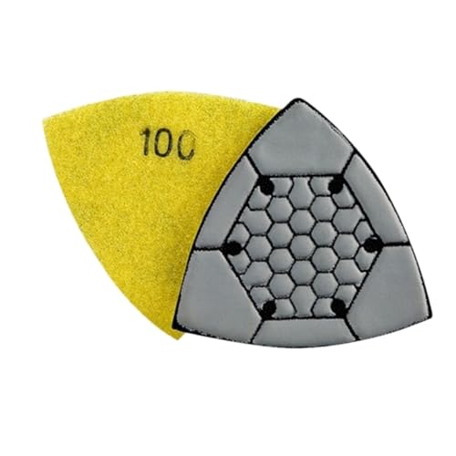 GYQIZSS 1/7Pcs Dreieck Schleif Pad 90mm Diamant Trocken Polieren Pad Schleifpapier for Erneuerer Werkzeug Multi-Funktion oszillierende Schleifen Pads GYQIZSS 1/7Pcs Dreieck Schleif Pad 90mm Diamant Trocken Polieren Pad Schleifpapier for Erneuerer Werkzeug Multi-Funktion oszillierende Schleifen Pads von GYQIZSS