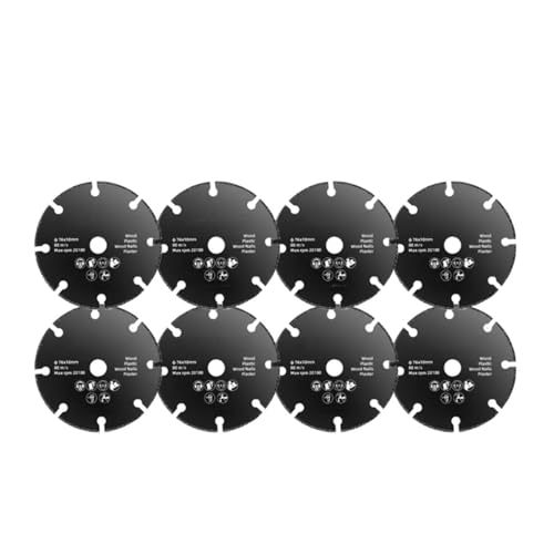 GYQIZSS 1-10PCS 76mm Sägeblatt Elektrische Schleifen Trennscheibe Dreh Werkzeug Metall Cutter Power Werkzeug Holz Schneiden for Winkel Grinder von GYQIZSS