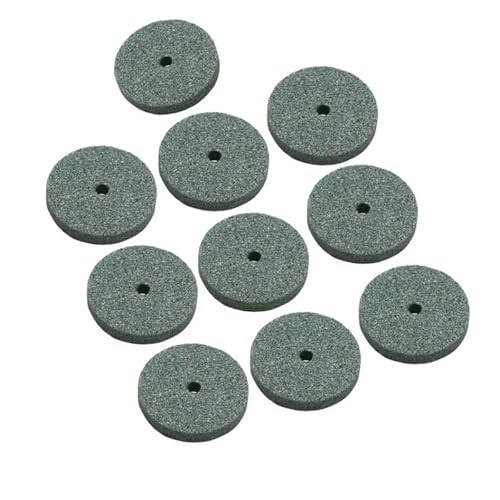 GYQIZSS 10 stücke 20mm Mini Bohrer Schleifen Rad Polieren Rad Polieren Pad Zubehör Schleif Disc for Bench Grinder Dreh Werkzeug von GYQIZSS