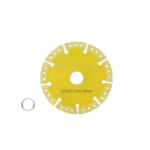 GYQIZSS 115mm 125mm 180mm Diamant Sägeblatt Metall Löten Eisen Bewehrung Edelstahl Trennscheiben Set Winkel Schleifer disk Trennscheibe 1PCS von GYQIZSS