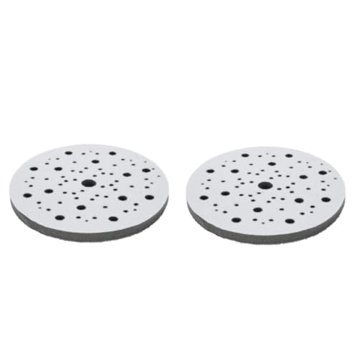 GYQIZSS 2PCS 6 Zoll 150mm 70 Löcher Weichen Schwamm Interface Pad for Schleif Pads Haken & Schleife Schleif Scheiben sander Sichern Pads Puffer von GYQIZSS