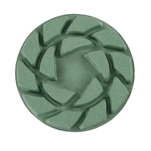 GYQIZSS 3PCS 100mm/4" Bodenpolierpad, Nassschleifscheibe, Schleifmittel for Polieren von Marmor, Beton, Terrazzo-Polierpads von GYQIZSS