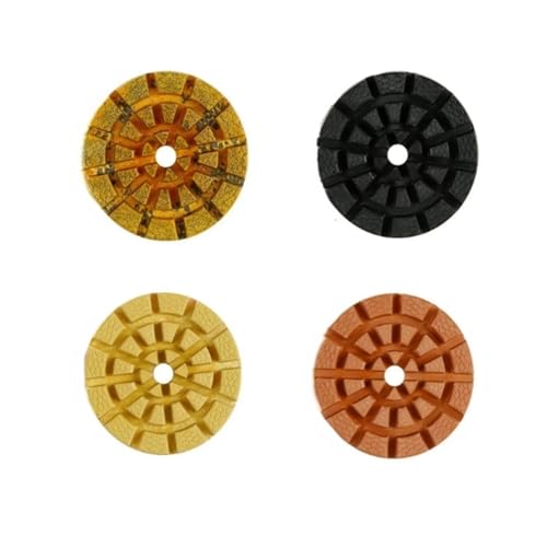 GYQIZSS 4 zoll 100mm 4 Schritt Trocken/Nass Diamant Polieren Pads for Granit Boden Nass Polieren Pad Boden Schleifen maschine Schleif Werkzeug von GYQIZSS