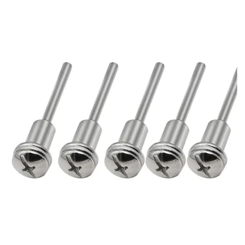 GYQIZSS 5Pcs 3,17mm/6mm Schaft Polieren Trennscheibe Schraube Dorn Trennscheibe Halter Anschluss Verlängerung Stange for Dreh Werkzeug von GYQIZSS