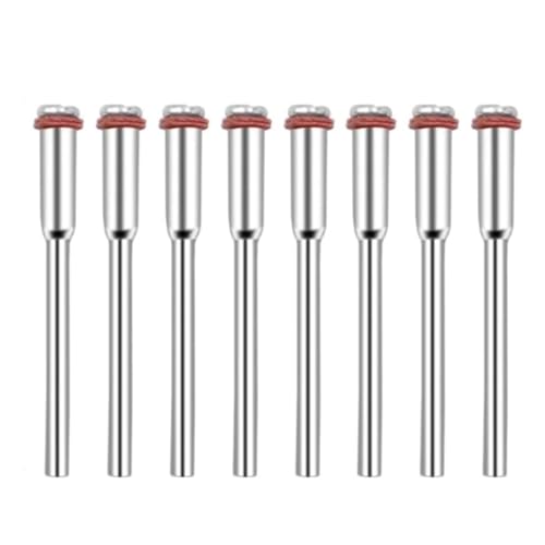 GYQIZSS 8Pcs Zubehör 3mm Miniatur Spann Verbindungshebel Polieren Rad Dorn Schneiden Rad Halter for Dreh Werkzeug von GYQIZSS