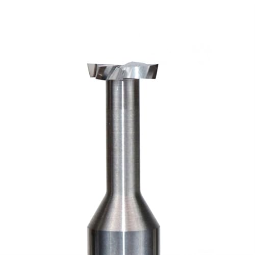 T-Nutenfräser aus Vollhartmetall, Wolfram-Schaftfräser, CNC-Werkzeug, Metall, Aluminium, Stahl, Kupfer, Bearbeitung 5 mm, 6 mm, 8 mm(For Aluminum,D6-0.4-3d-D6-50L) von GYSABVC