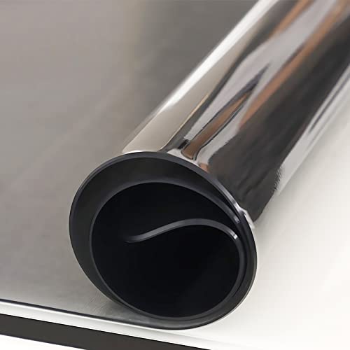 2mm Dick Transparente Tischdecken Tischfolie 30x90cm PVC Glasklar Folie Tischschutz Wasserdicht Tischschutzfolie Fettdicht,Für Esstisch Couchtisch Und Schreibtisch,Matte Texture Black,Rechteck von GYUEZX