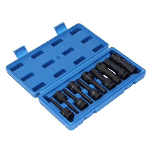 10PCS Hex Kopf Bohrer Bits Cr Molybdän Stahl Set Schlagschrauber Pneumatische Fahrer Bit Sockel für Schlagschrauber von GYZOUKA