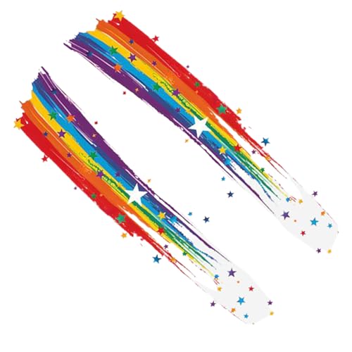 Regenbogen-Aufkleber, Lebendige Farben Multifunktional Dekoration, Wasserdichte Regenbogenfensteraufkleber Für Auto Bikes Doors Family Friends Regenbogen-Aufkleber, Lebendige Farben Multifunktional Dekoration, Wasserdichte Regenbogenfensteraufkleber Für Auto Bikes Doors Family Friends von GZBMEZS