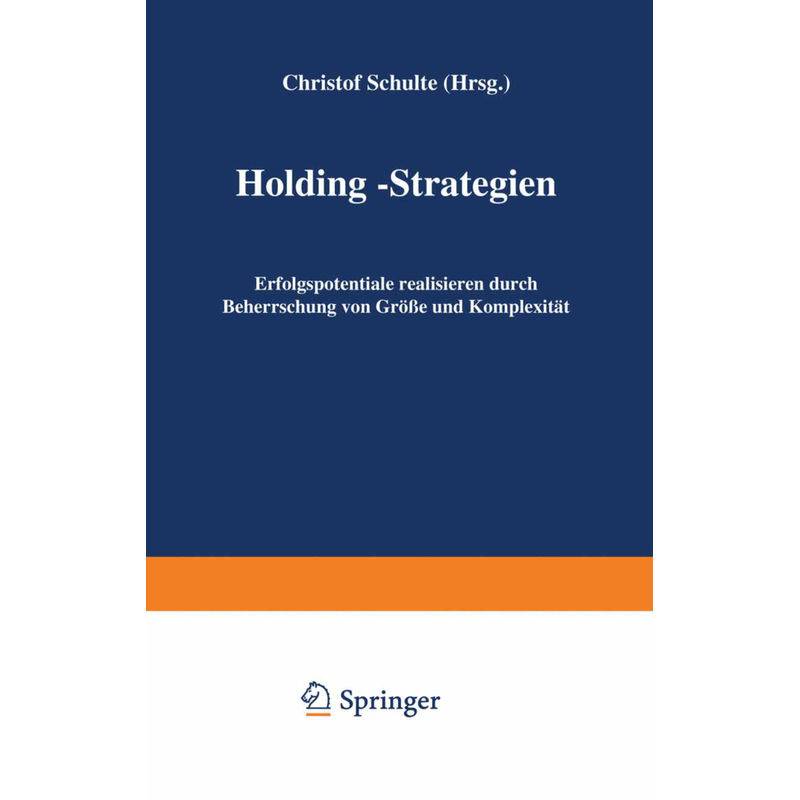 Holding-Strategien, Kartoniert (TB) von Gabler