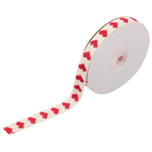 Gadpiparty 1 Rolle DIY Zubehör Paketband Valentinstag Dekoband Schleifen Zum Verpacken Farbband Zum Verpacken Bänder Zum Basteln Herzen Bänder Zum Basteln Polyester Baumwolle Gadpiparty 1 Rolle DIY Zubehör Paketband Valentinstag Dekoband Schleifen Zum Verpacken Farbband Zum Verpacken Bänder Zum Basteln Herzen Bänder Zum Basteln Polyester Baumwolle von Gadpiparty