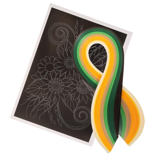 Gadpiparty 1 Satz Abgeleitetes Papiermaterialpaket Lieferungen Handwerk Bausatz Dekoration dartscheibe Origami-Papier bastelsets für Quilling-Sets für Erwachsene DIY zubehör Gadpiparty 1 Satz Abgeleitetes Papiermaterialpaket Lieferungen Handwerk Bausatz Dekoration dartscheibe Origami-Papier bastelsets für Quilling-Sets für Erwachsene DIY zubehör von Gadpiparty