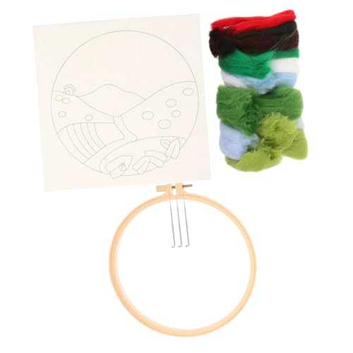 Gadpiparty 1 Satz Bausatz für Erwachsene Filzen Handwerk Nadelfilz-Set für Anfänger Stanznadel Applikationssets aus Wolle Nadelfilz-Kit unfertiges Handarbeitswerkzeug Leinen Gadpiparty 1 Satz Bausatz für Erwachsene Filzen Handwerk Nadelfilz-Set für Anfänger Stanznadel Applikationssets aus Wolle Nadelfilz-Kit unfertiges Handarbeitswerkzeug Leinen von Gadpiparty