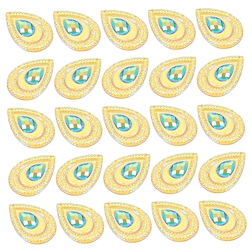 Gadpiparty 1 Satz DIY Wassertröpfchen Strasssteine Flache Rückseite für Hochzeitskleider und Bekleidungszubehör Handgefertigte Dekoration für Kleidung Taschen und Mehr Gadpiparty 1 Satz DIY Wassertröpfchen Strasssteine Flache Rückseite für Hochzeitskleider und Bekleidungszubehör Handgefertigte Dekoration für Kleidung Taschen und Mehr von Gadpiparty