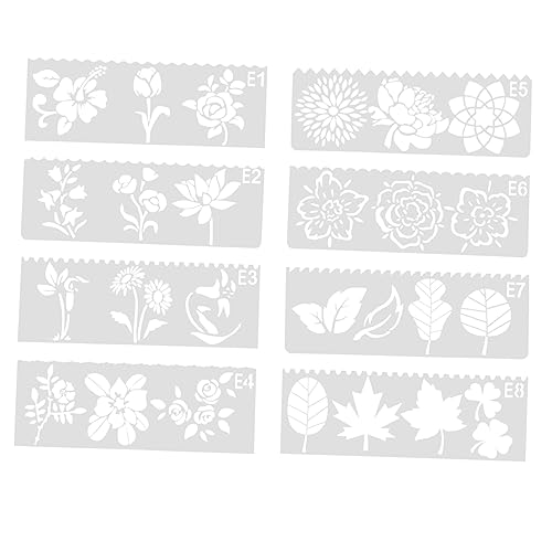 Gadpiparty 1 Satz Hollow Cartoon Flower Stencils Für Kreative Malschablonen Zeichenfähigkeiten Teiliges Langlebigem Material Für Scrapbooking Und Wanddekoration 24blatt Gadpiparty 1 Satz Hollow Cartoon Flower Stencils Für Kreative Malschablonen Zeichenfähigkeiten Teiliges Langlebigem Material Für Scrapbooking Und Wanddekoration 24blatt von Gadpiparty