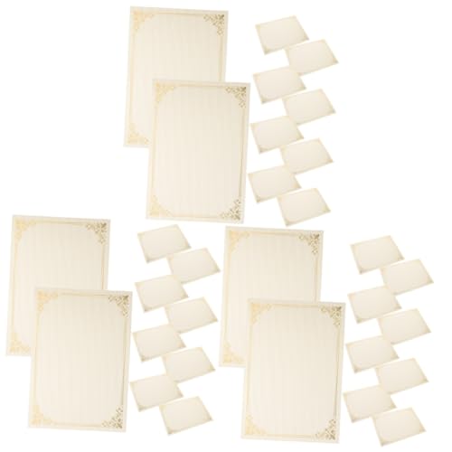 Gadpiparty 1 Satz Innenseite Des Zertifikats Pergamentpapier Umschläge Selbstklebend Papiertüten Einpacken Seidenpapier Masse Krepp-papier Diplom-cover Geschenkpapier Weiß 10 Blatt von Gadpiparty