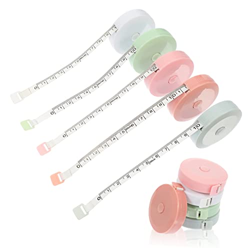 Gadpiparty 1 Satz Teiliges Maßband Einziehbares Flexibles Maßband Für Körper Und Stoffmessungen Praktisch Und Tragbar Und Hellrosa 5 Stück Gadpiparty 1 Satz Teiliges Maßband Einziehbares Flexibles Maßband Für Körper Und Stoffmessungen Praktisch Und Tragbar Und Hellrosa 5 Stück von Gadpiparty