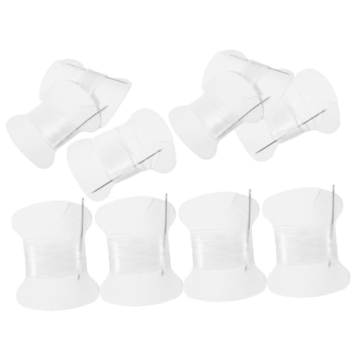 Gadpiparty 10 Rollen Transparente Schmuck Schnur für DIY Armbänder Elastisches Bastelseil zur Schmuckherstellung Strapazierfähiges Nylon für Perlen und Kreative Projekte Gadpiparty 10 Rollen Transparente Schmuck Schnur für DIY Armbänder Elastisches Bastelseil zur Schmuckherstellung Strapazierfähiges Nylon für Perlen und Kreative Projekte von Gadpiparty