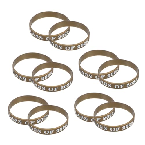 Gadpiparty 10 Stk Armbänder für die Abschlussfeier Schmuckarmband Armband für Schulbedarf partygeschenke event armbänder Schlagbänder aus Geschenkpapier Patriotische Dekorationen Kieselgel von Gadpiparty