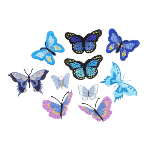 Gadpiparty 10 Stück Kompakte Hutflicken Schmetterlings Stoffapplikationen DIY Stickerei Patch Kleidungsapplikationen Für Kleidung Stickflicken Verzierungsform Schmetterlingsflicken Gadpiparty 10 Stück Kompakte Hutflicken Schmetterlings Stoffapplikationen DIY Stickerei Patch Kleidungsapplikationen Für Kleidung Stickflicken Verzierungsform Schmetterlingsflicken von Gadpiparty