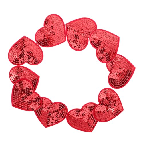 Gadpiparty 10 Stück Stickaufkleber Glitzer Herz Patch Flicken Für Kleidung Pailletten Aufkleber Herz Pailletten Patches Stoffaufkleber Für Kleidung Stoffaufkleber Für Rucksäcke Rot Gadpiparty 10 Stück Stickaufkleber Glitzer Herz Patch Flicken Für Kleidung Pailletten Aufkleber Herz Pailletten Patches Stoffaufkleber Für Kleidung Stoffaufkleber Für Rucksäcke Rot von Gadpiparty