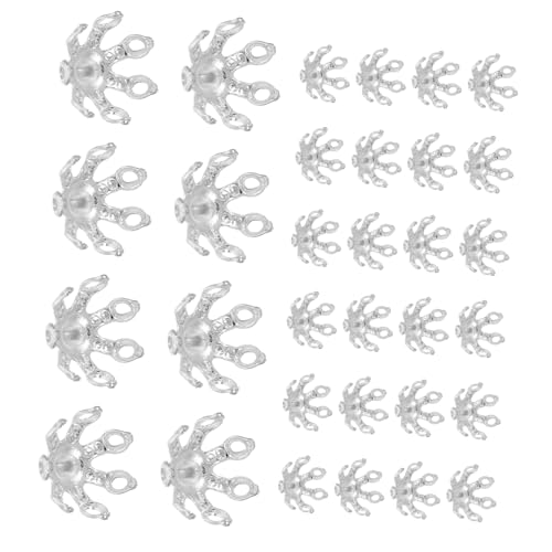 Gadpiparty 100 Stück Kupfer Glockenkappen – Blumen Perlenkappen 10 Mm Metall Topper Zur Schmuckherstellung Ornament Anhänger DIY Halskette Ohrringe Gadpiparty 100 Stück Kupfer Glockenkappen – Blumen Perlenkappen 10 Mm Metall Topper Zur Schmuckherstellung Ornament Anhänger DIY Halskette Ohrringe von Gadpiparty