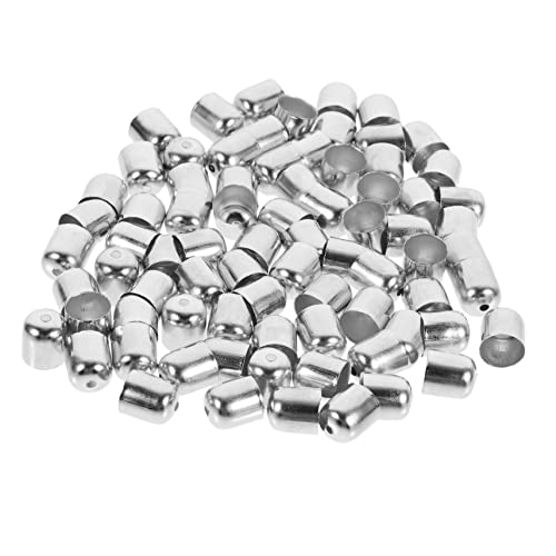 Gadpiparty 100 Stück Metall Endkappen für DIY Schmuckherstellung Quaste Kappen Langlebige und Sichere Zubehörteile für Ohrringe für Bastelprojekte Gadpiparty 100 Stück Metall Endkappen für DIY Schmuckherstellung Quaste Kappen Langlebige und Sichere Zubehörteile für Ohrringe für Bastelprojekte von Gadpiparty